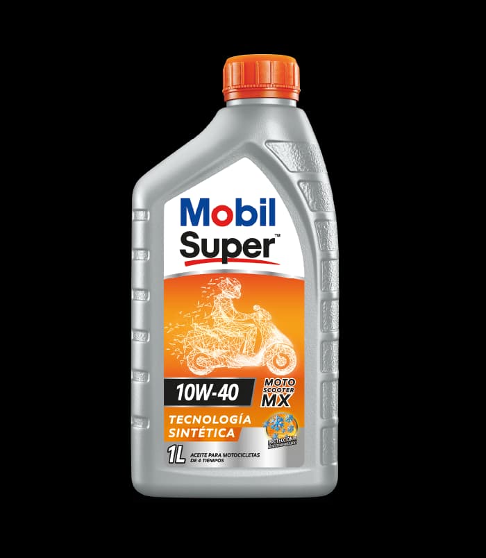 Mobil Super™ Moto Scooter MX 10W-40 - Slide 1