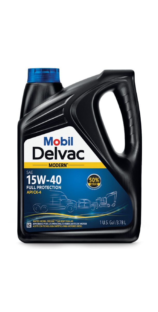 Mobil Delvac 1 Aceite 5W40 Full Sintetico Para Motores a Diesel